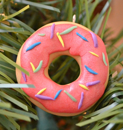 Donut christmas ornament diy
