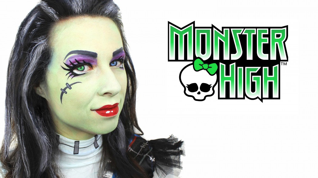 Monster high face paint tutorial