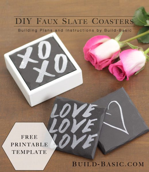 Diy faux slate coasters by build basic project opener image 1 518x600