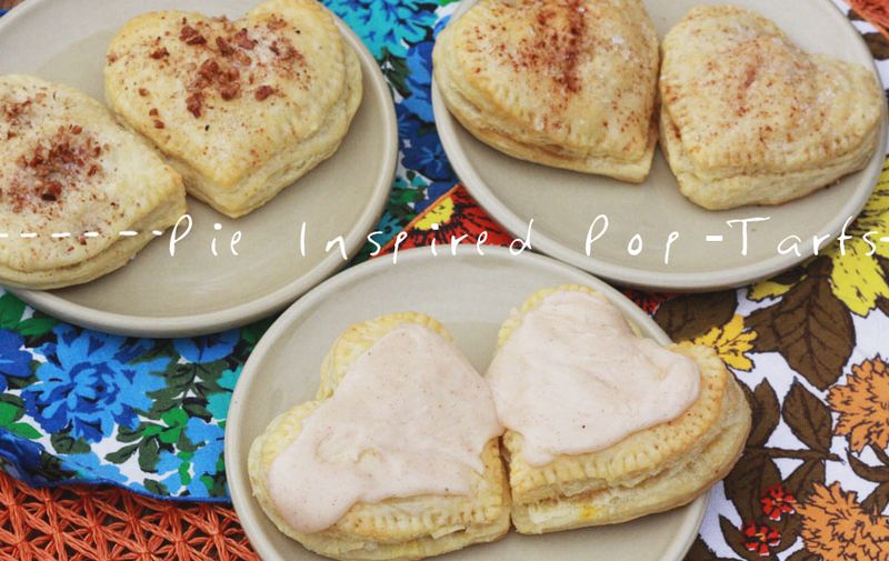 Heart pie poptart recipe