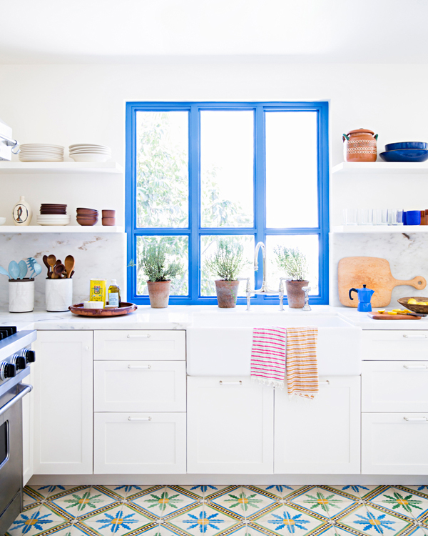 Bright colorful kitchen los angeles