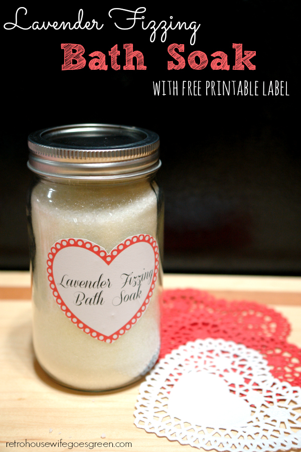 diy bath soak 25 Charming and Sweet DIY Valentines Day Gift For Her