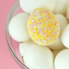 Sprinkle eggs 230x230 Fun Ways to Decorate Easter Eggs