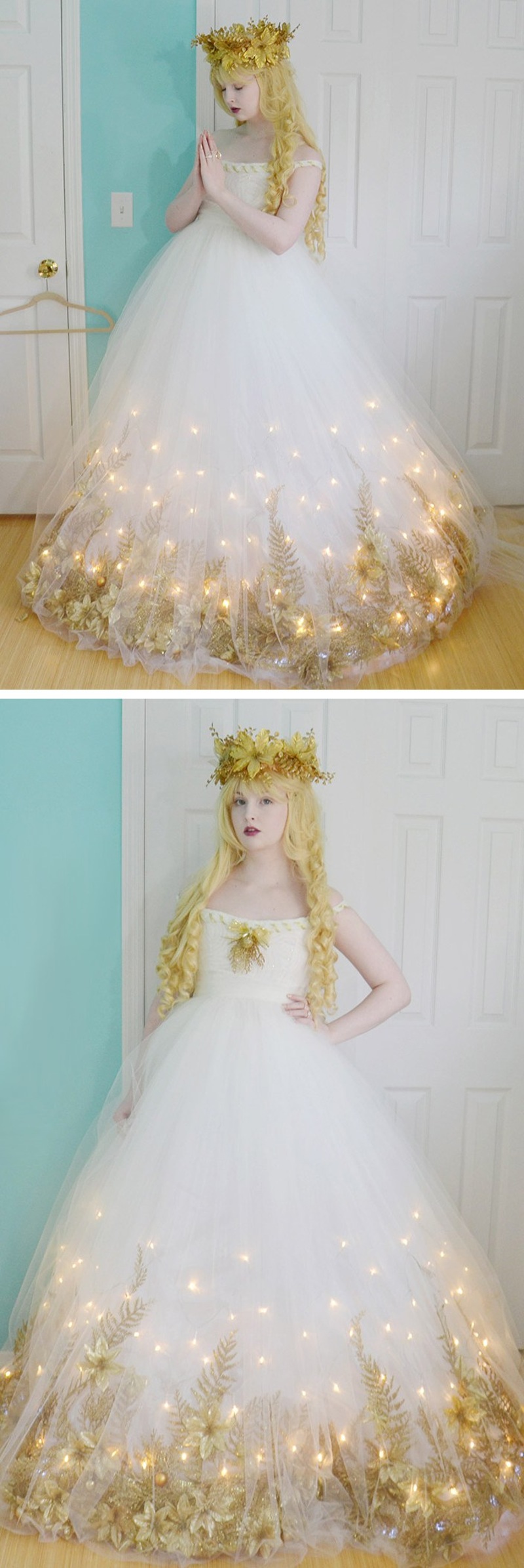 Diy light up fairy dress