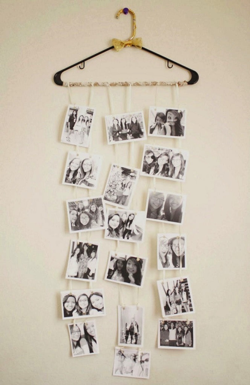 Hanger photo strings