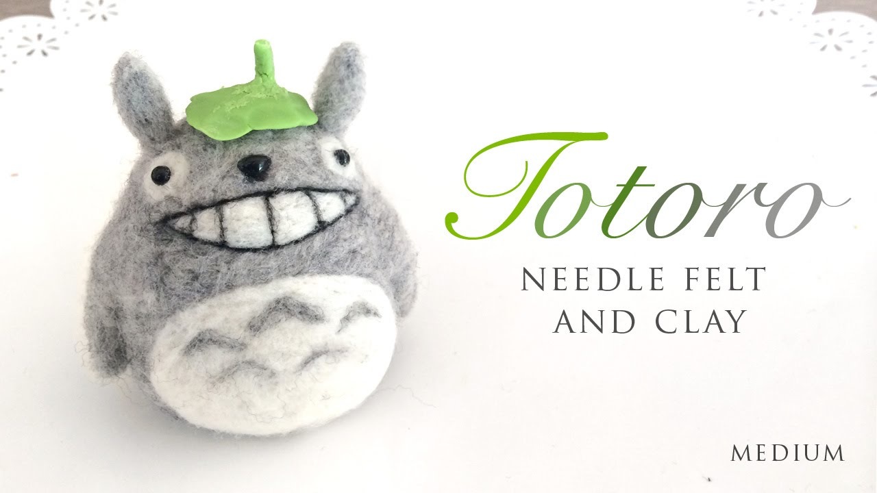 Totoro Needle Felted Characters