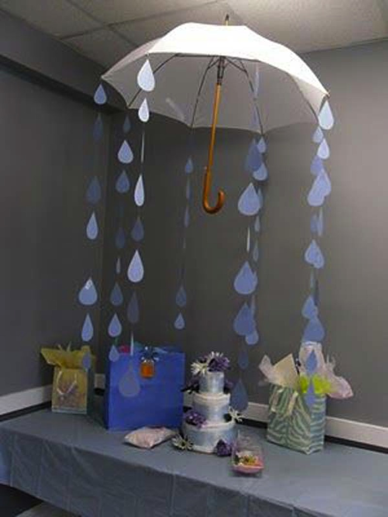 Umbrella drops hanging decor