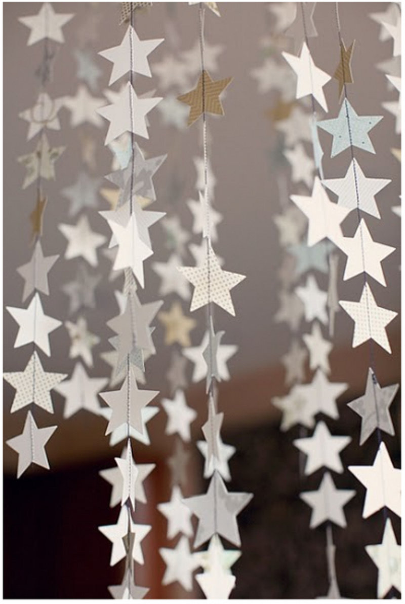 Hanging star mobiles Décor Crafts for Star Lovers