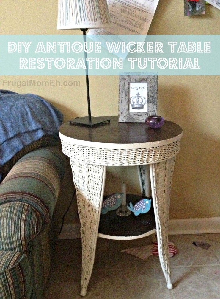 Antique wicker table restoration 15 Ways to Get Creative with Wicker Pieces