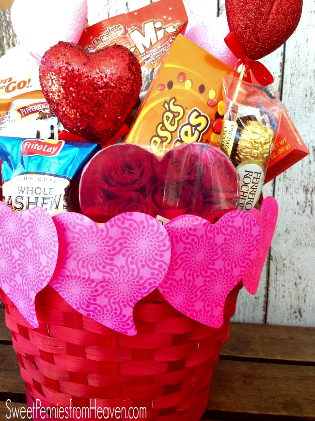 Diy valentine's day candy bouquet