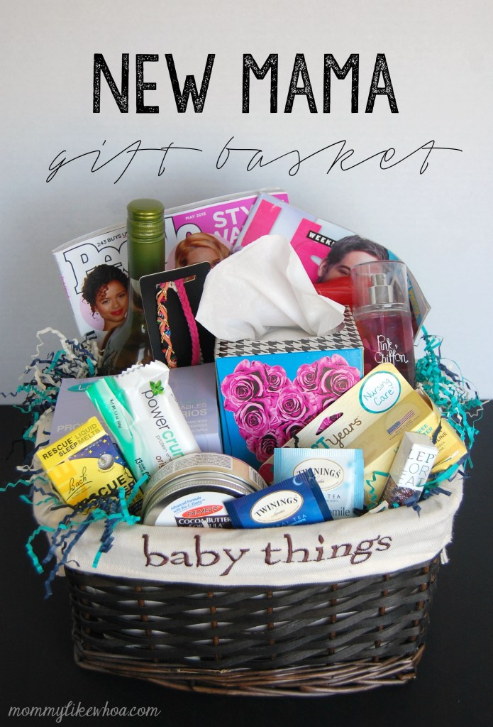 Diy new mom gift basket