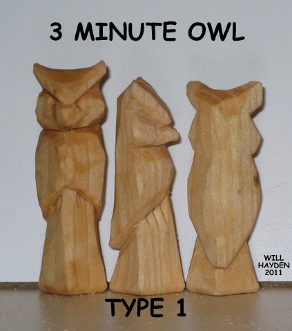 Easy 3 minute owl