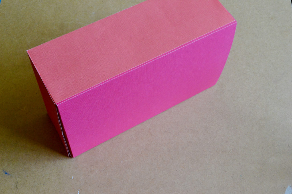 Diy scrapbook paper gift bags box style