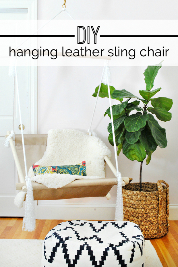 Diy hanging hammock sling chair