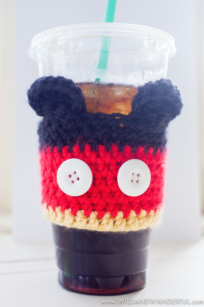 Mickey mouse cofee cozy