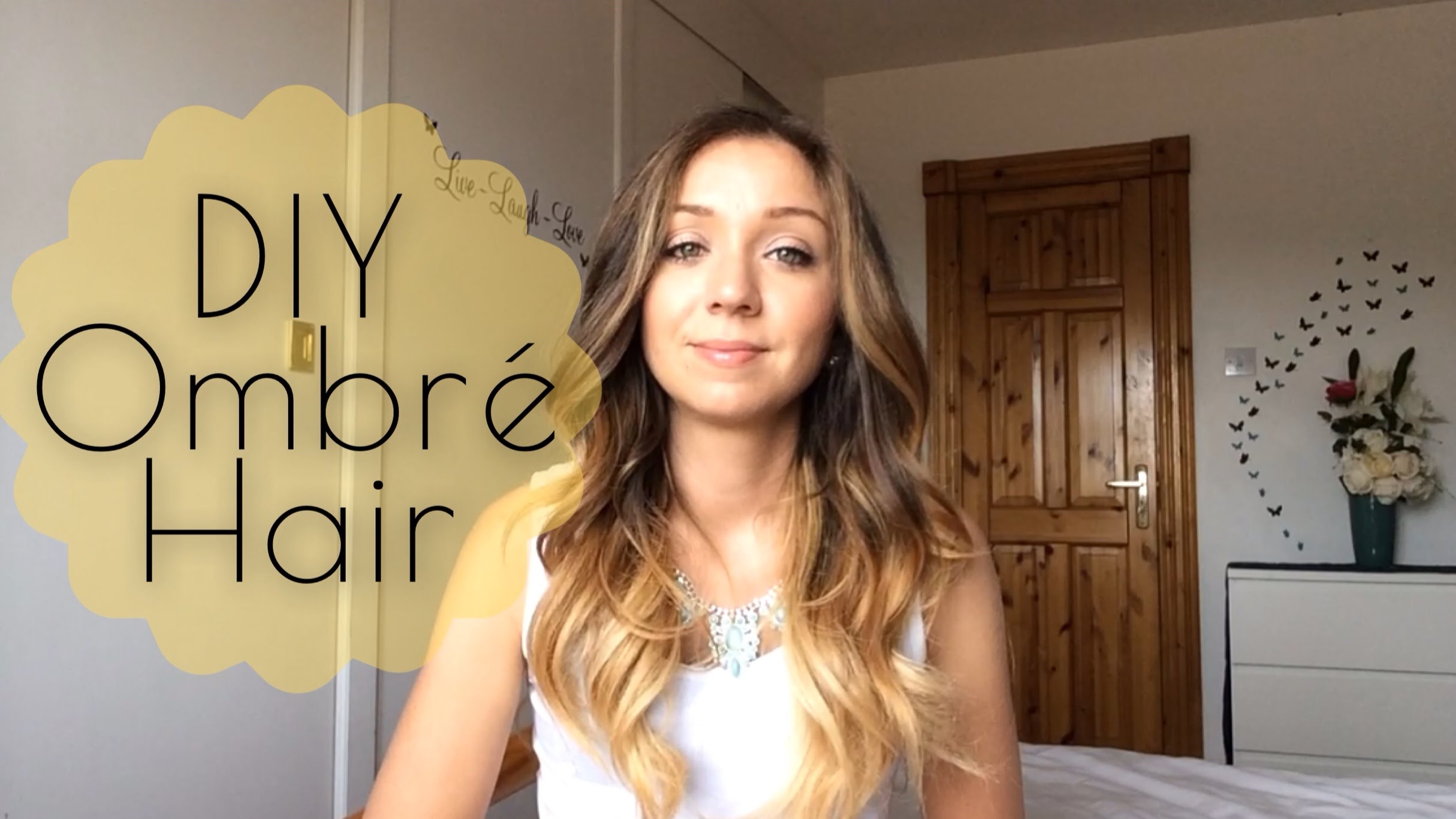 At home ombre hair diy