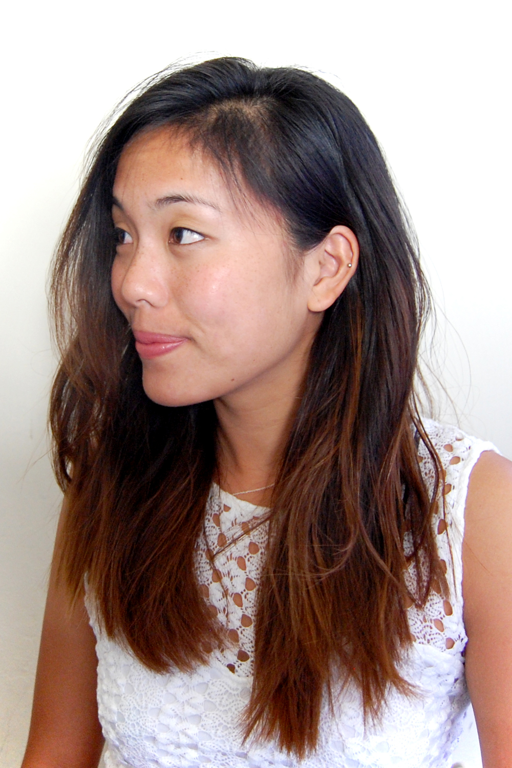 Diy ombre for asian hair