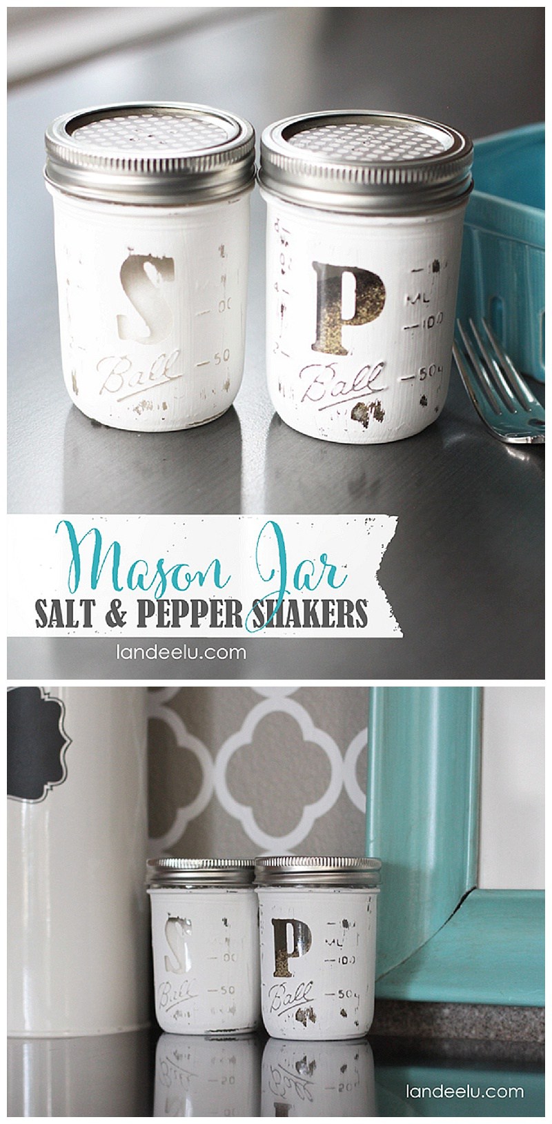 Diy salt and pepper shakers
