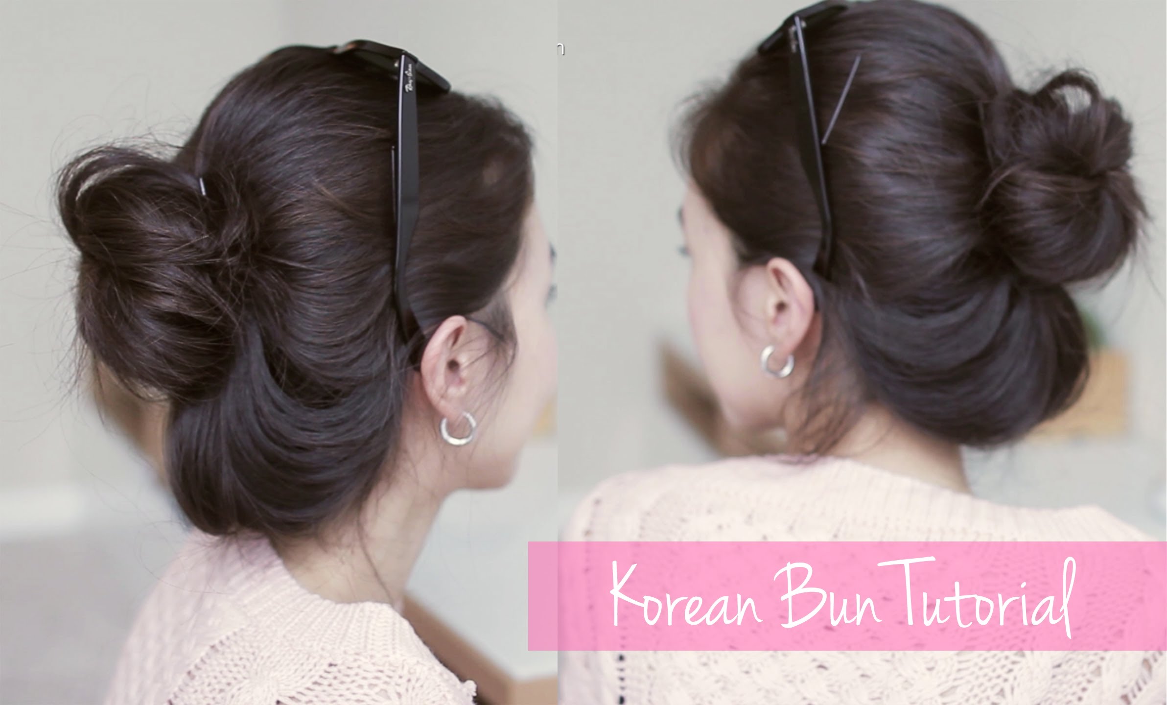 Korean natural bun tutorial