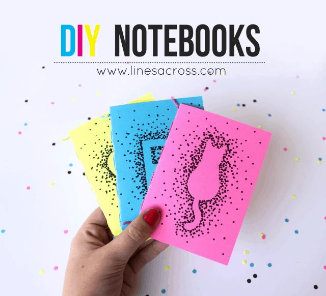 Diy notebooks with sharpies