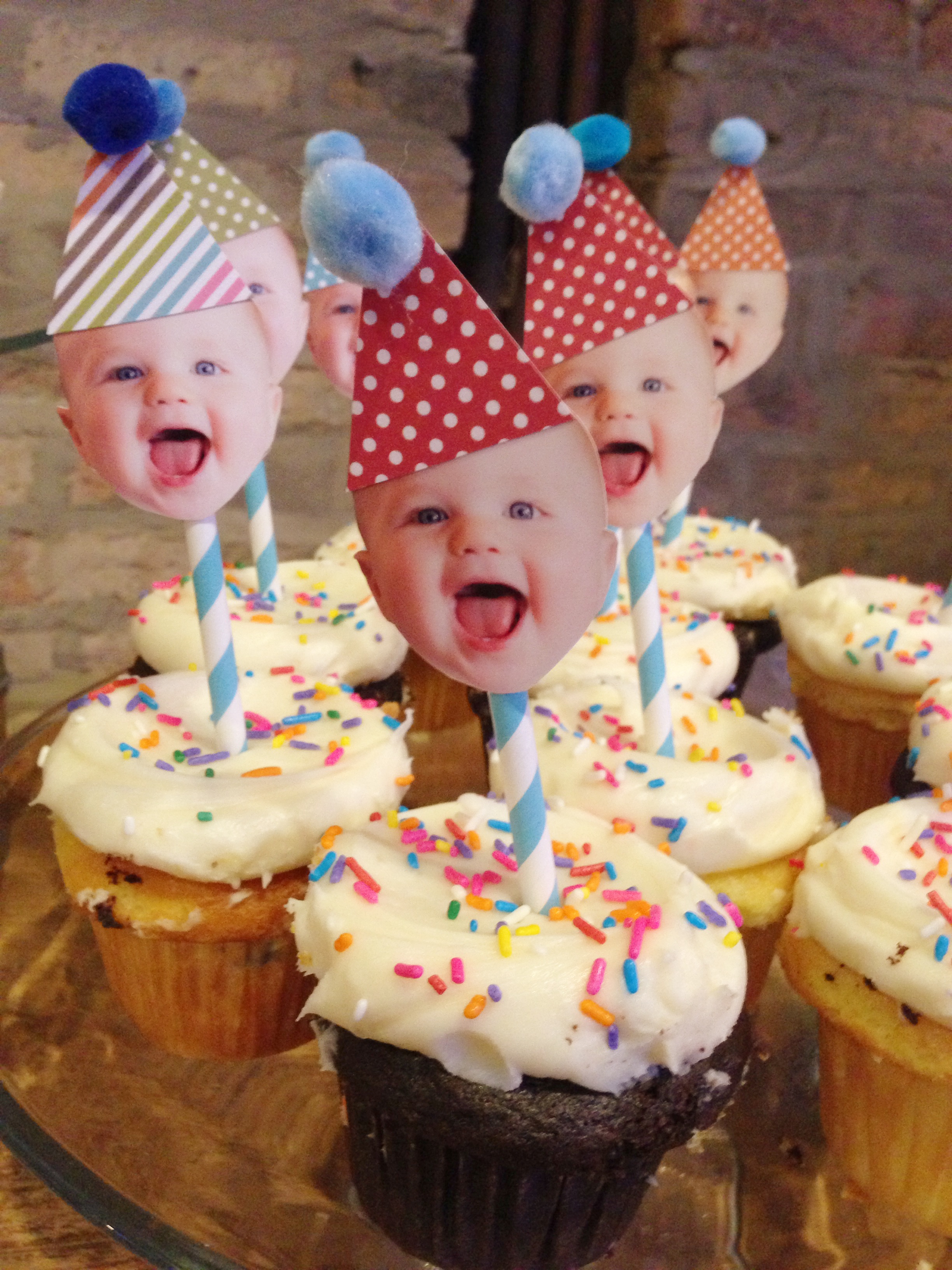 DIY Birthday Cake Toppers