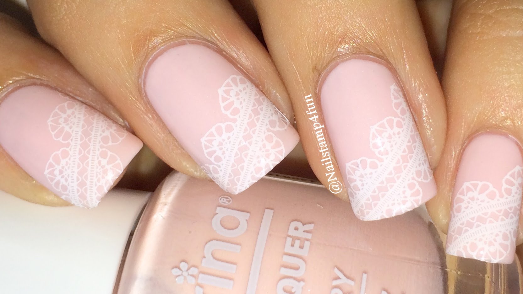 4. Delicate Lace Nail Art - wide 5