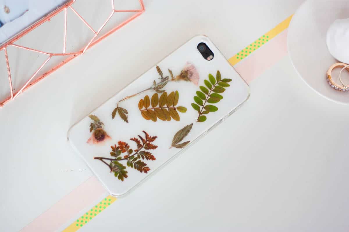 Botanical iphone case diy set1