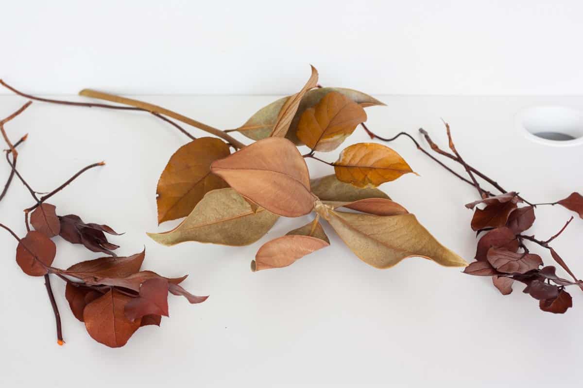 Fall leaf wall hanging groups