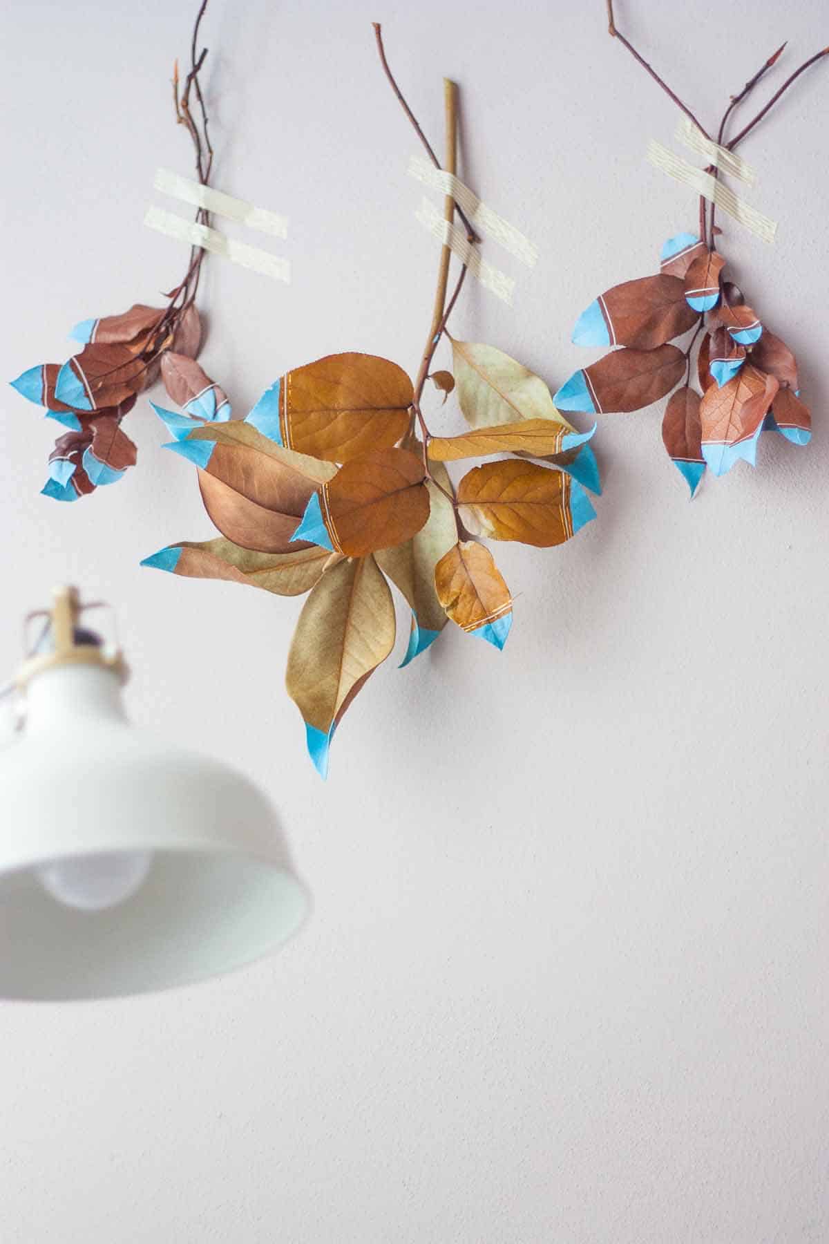 Fall leaf wall hanging set5