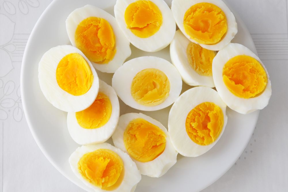 How to freeze hard boiled eggs