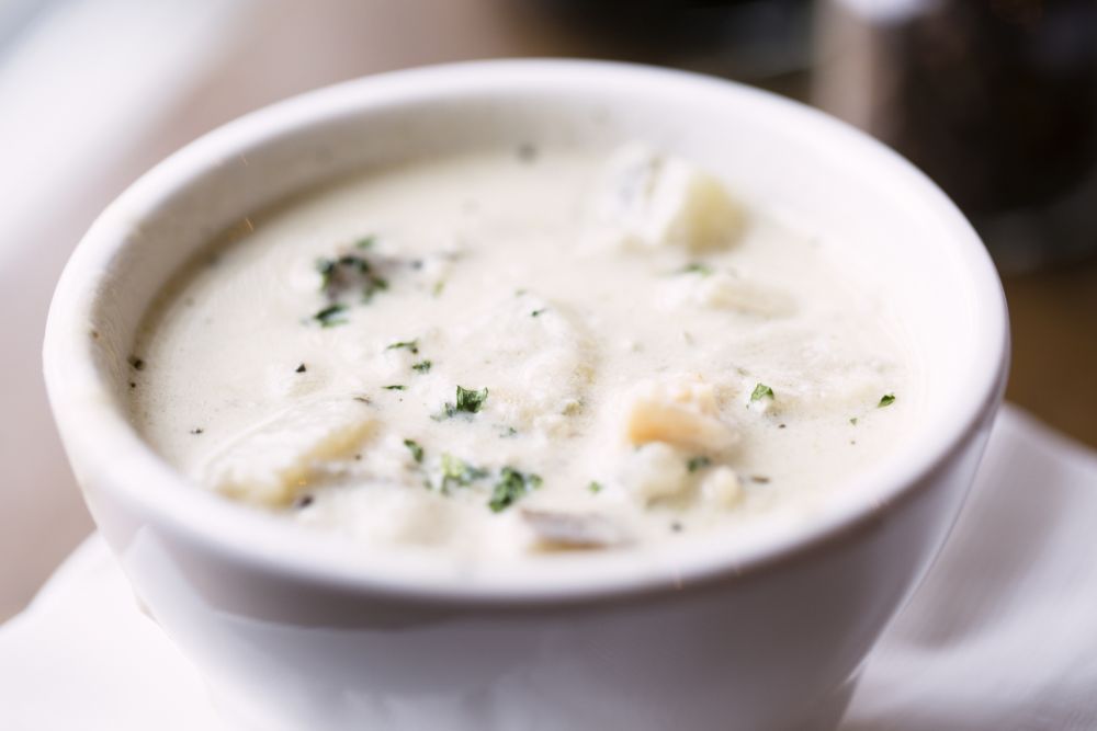 How to freeze clam chowder