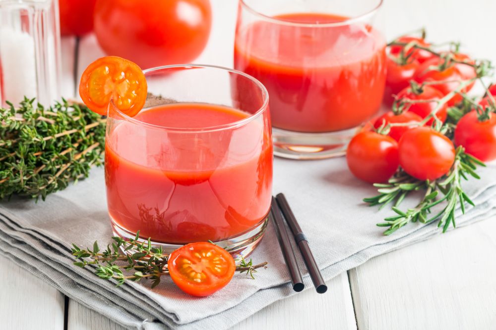 Como congelar suco de tomate