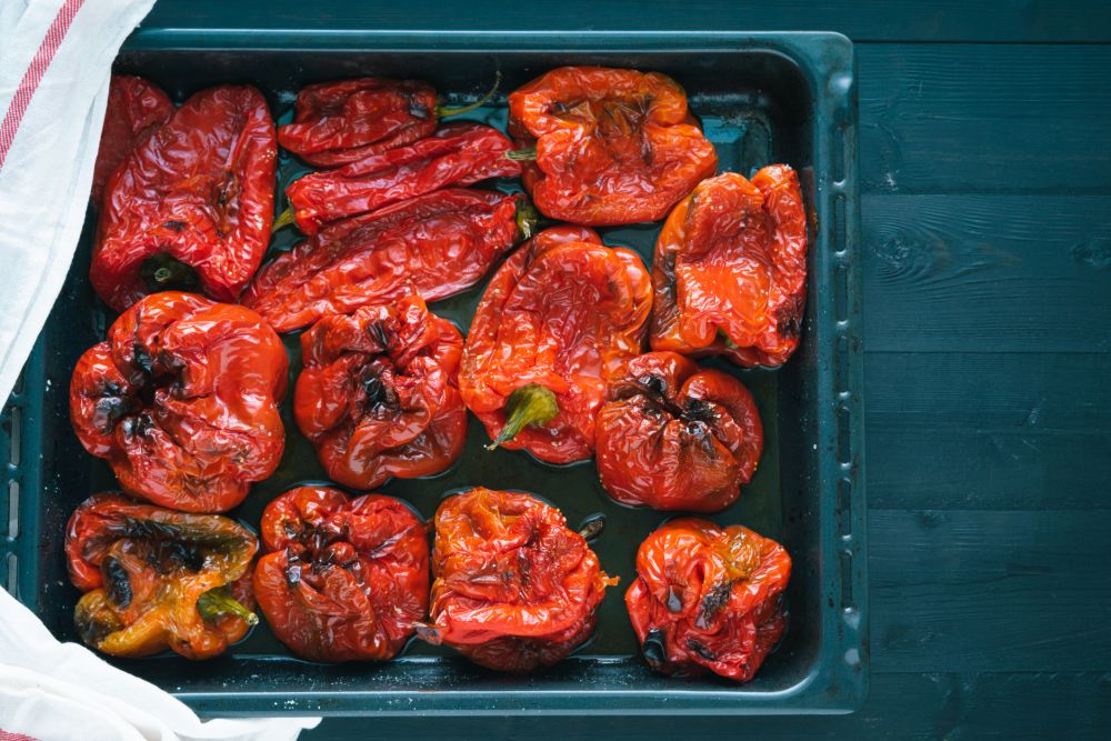 Can you freeze roasted red peppers