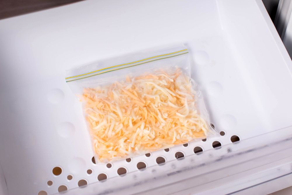 How to freeze grated parmesan cheese