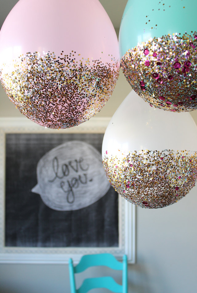 Glitter Balloons