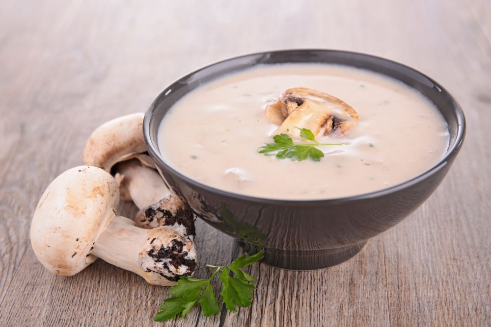 Can you freeze mushrooms soup