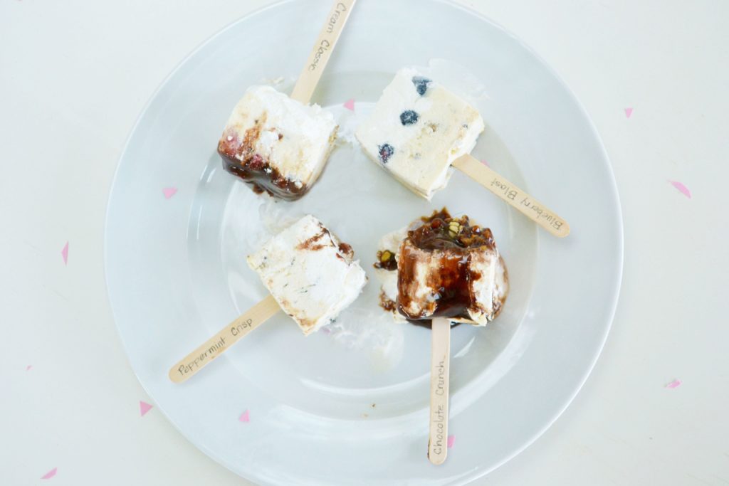 DIY Icecream Popsicles Ready To Taste