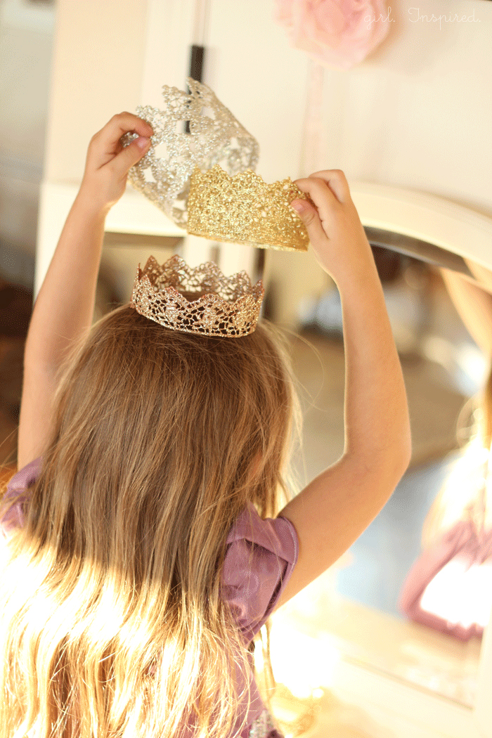 Larger Lace crown