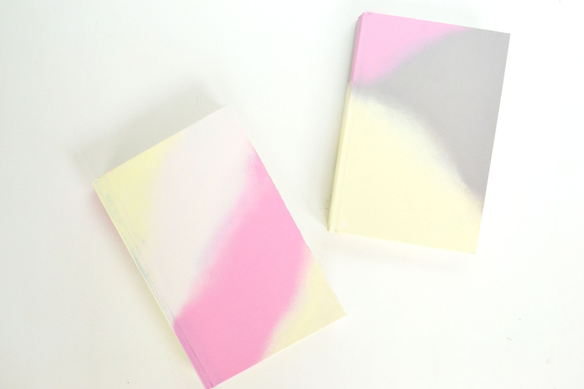 Ombre Painted Journals