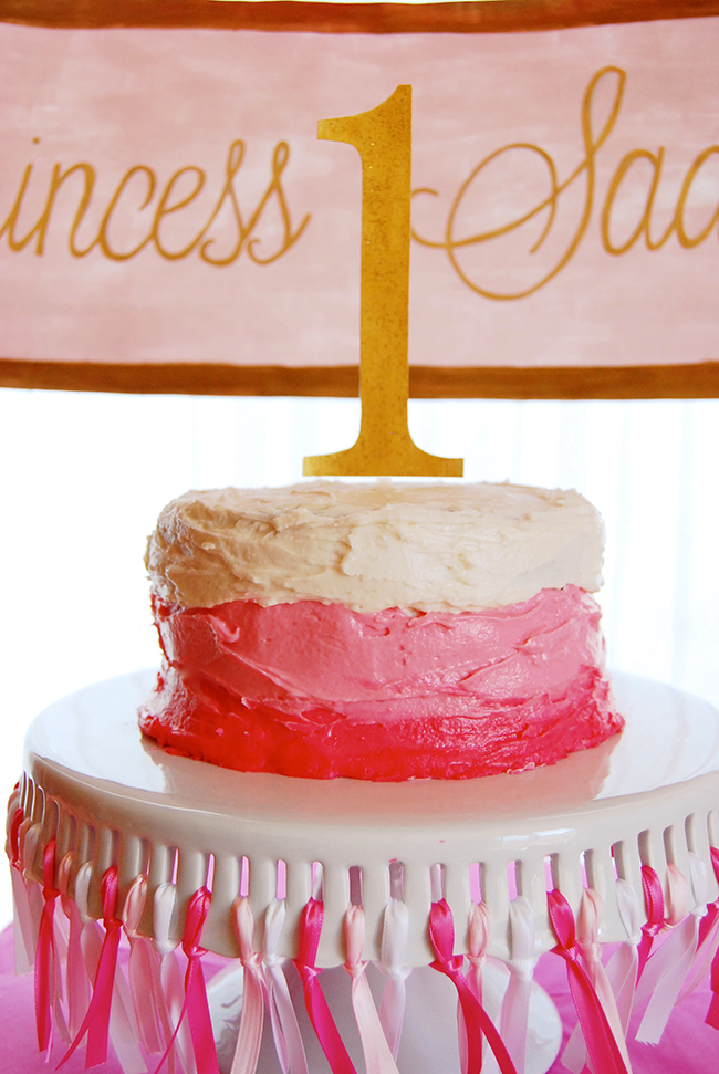 Added Ribbon Cake Stand