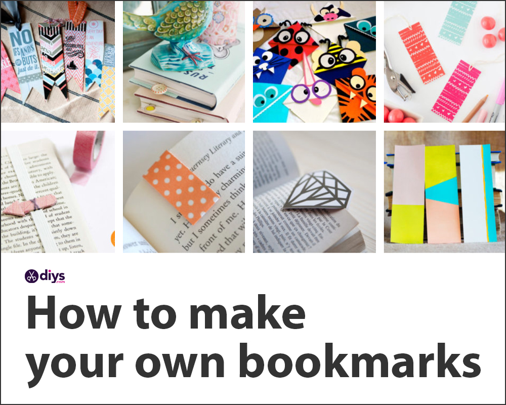 Necklet transfusion Slump 30 Best DIY Bookmark Ideas for Crafty Bookworms