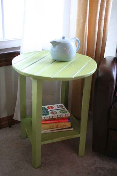 DIY Table d'appoint de cottage