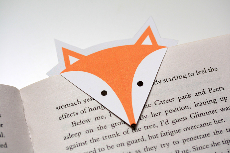 DIY Fox Bookmarks