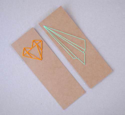DIY Laced Bookmarks