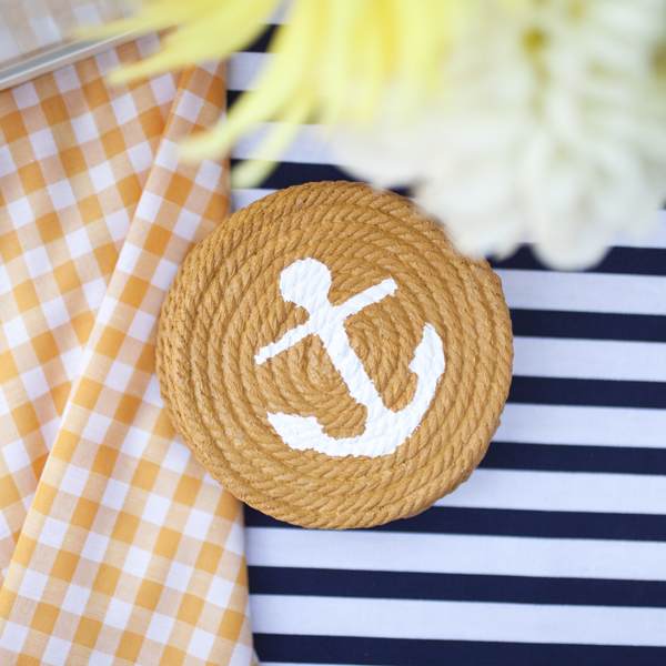 DIY Nautical Coasters