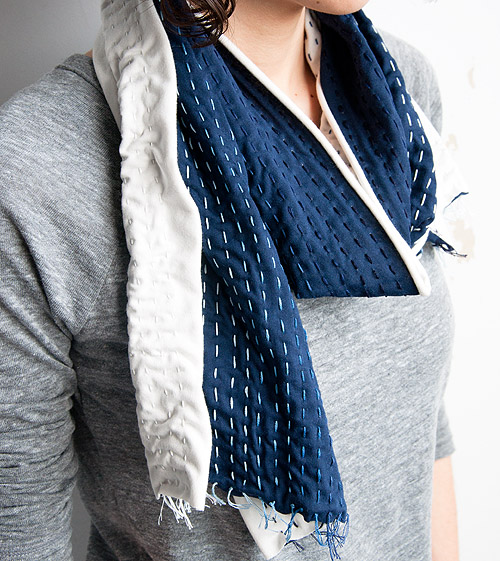 DIY Quilted Scarf