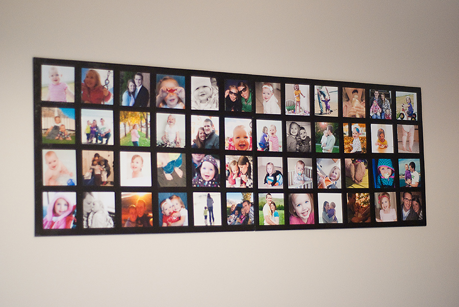 DIy Simple Photo Collage Frame