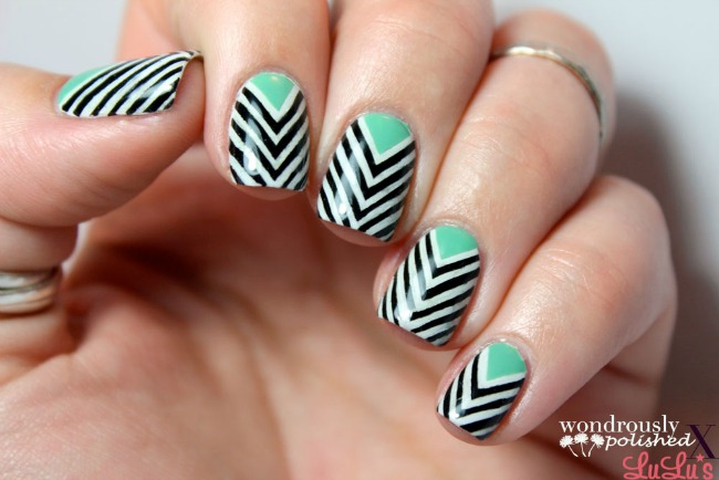 2. DIY Chevron Nail Art Tutorial - YouTube - wide 2