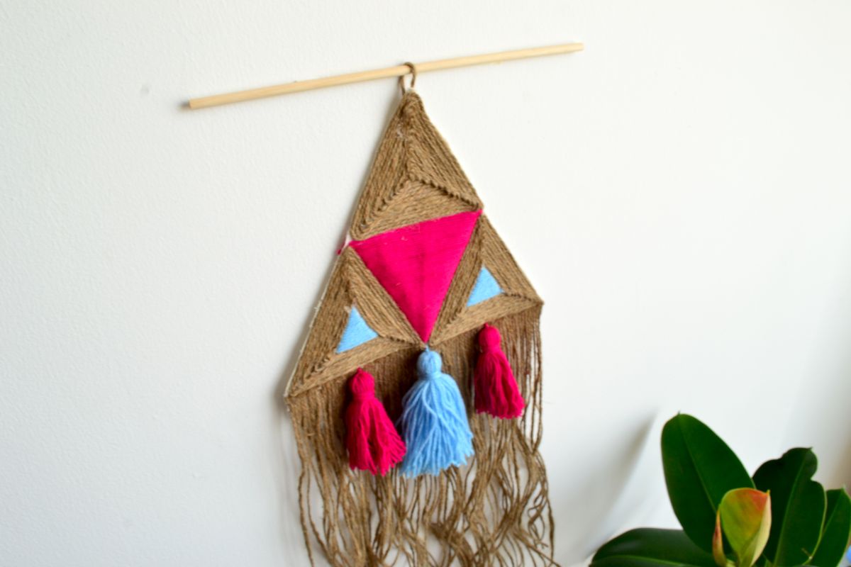 DIY Jute Wall Hanging