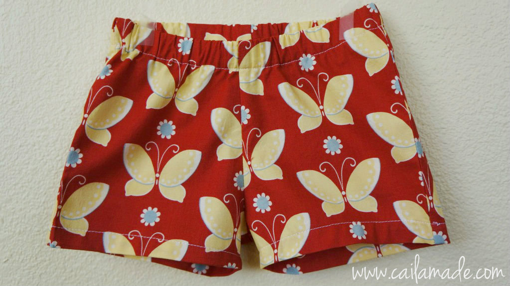 Free Sewing Pattern Kids Shorts
